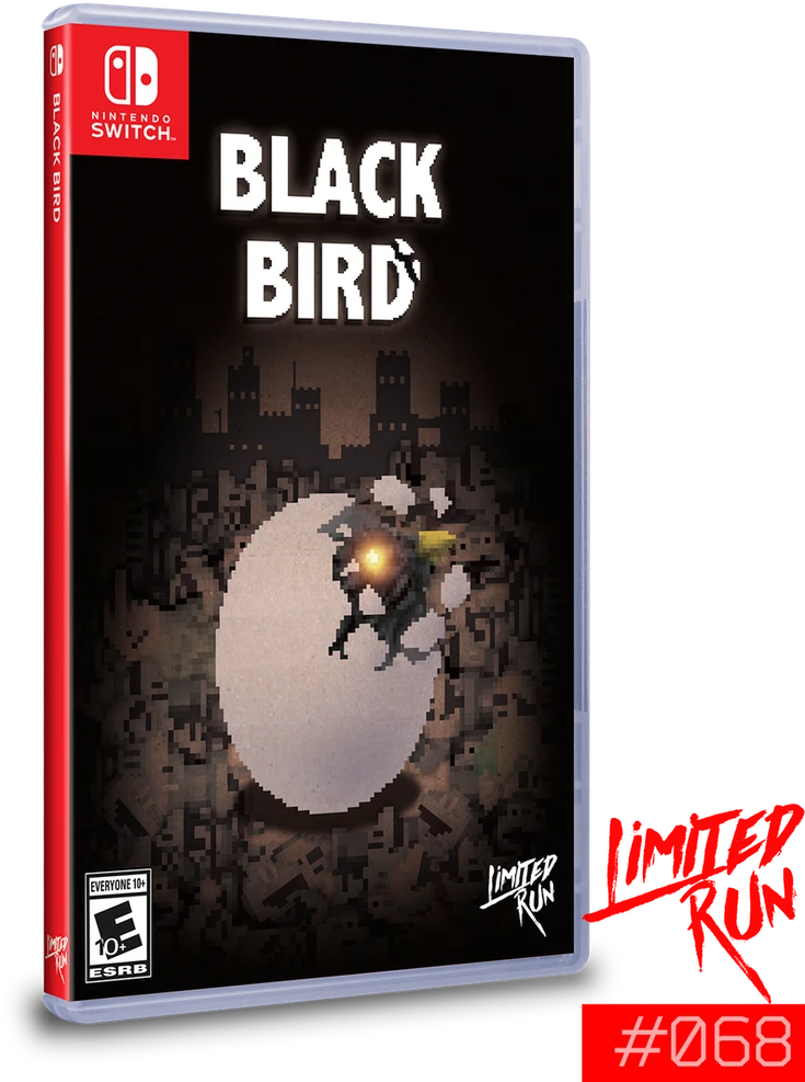 Black Juodas Juodasis paukštis – Nintendo jungiklis