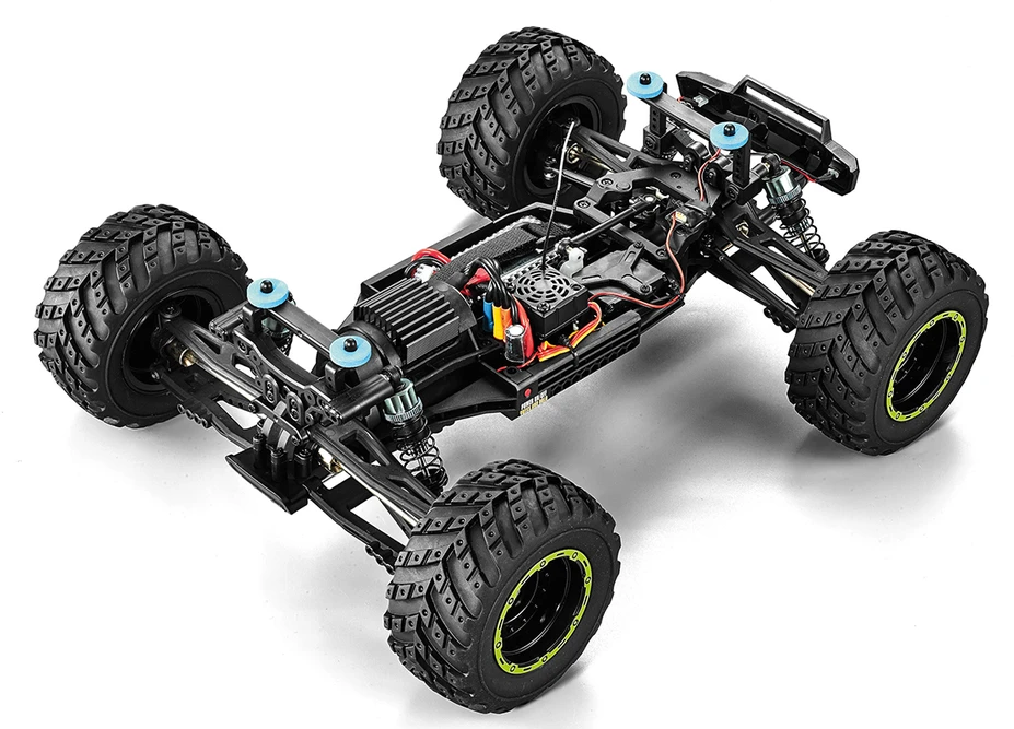 BLACKZON – Smyter MT Turbo 1/12 4WD 3S Brushless – Žalias (540251)