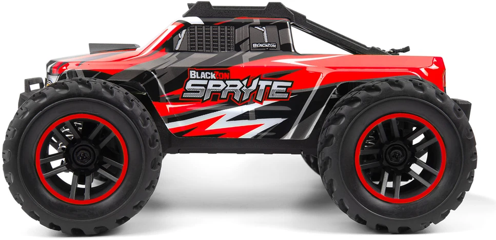 BLACKZON - Spryte MT 1/20 4WD elektrinis monstras sunkvežimis - raudonas (540302)