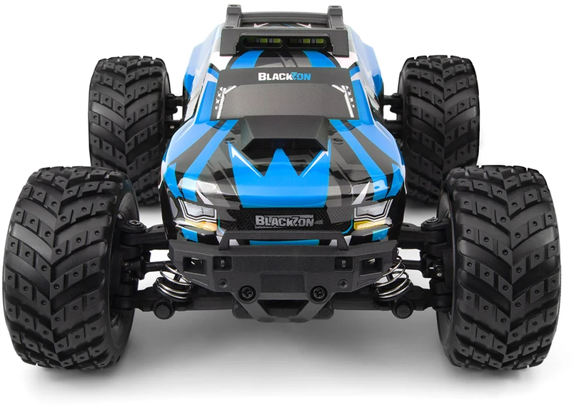 BLACKZON - Spryte MT 1/20 4WD elektrinis monstrų sunkvežimis - mėlynas (540301)
