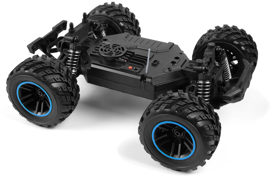 BLACKZON - Spryte MT 1/20 4WD elektrinis monstrų sunkvežimis - mėlynas (540301)