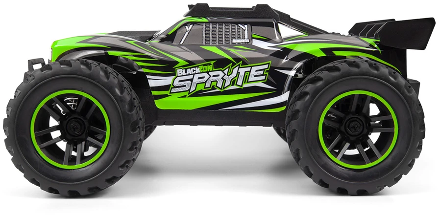BLACKZON Spryte ST 1/20 RC 4WD elektrinis stadiono sunkvežimis 23 km/h, žalias