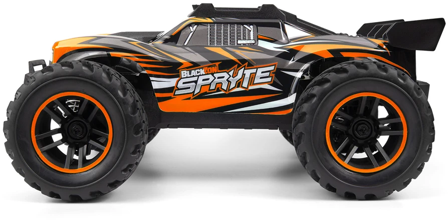 BLACKZON - Spryte ST 1/20 4WD elektrinis stadiono sunkvežimis - oranžinis (540308)
