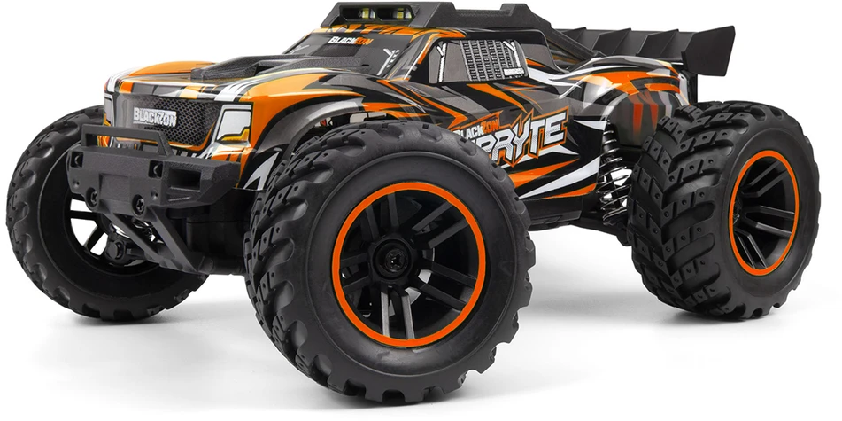 BLACKZON - Spryte ST 1/20 4WD elektrinis stadiono sunkvežimis - oranžinis (540308)