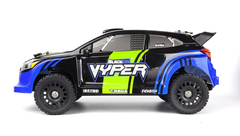BLACKZON - „Vyper RX 1/16 4WD“ - mėlyna/žalia (540282)