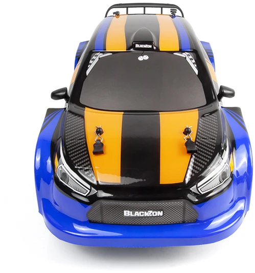 BLACKZON - „Vyper RX Turbo 1/16 4WD 2S“ bešepetėlinis variklis – mėlyna/oranžinė (540284)