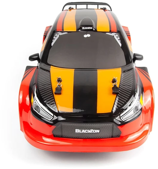 BLACKZON - „Vyper RX Turbo 1/16 4WD 2S“ bešepetėlinis variklis – raudonas/oranžinis (540283)