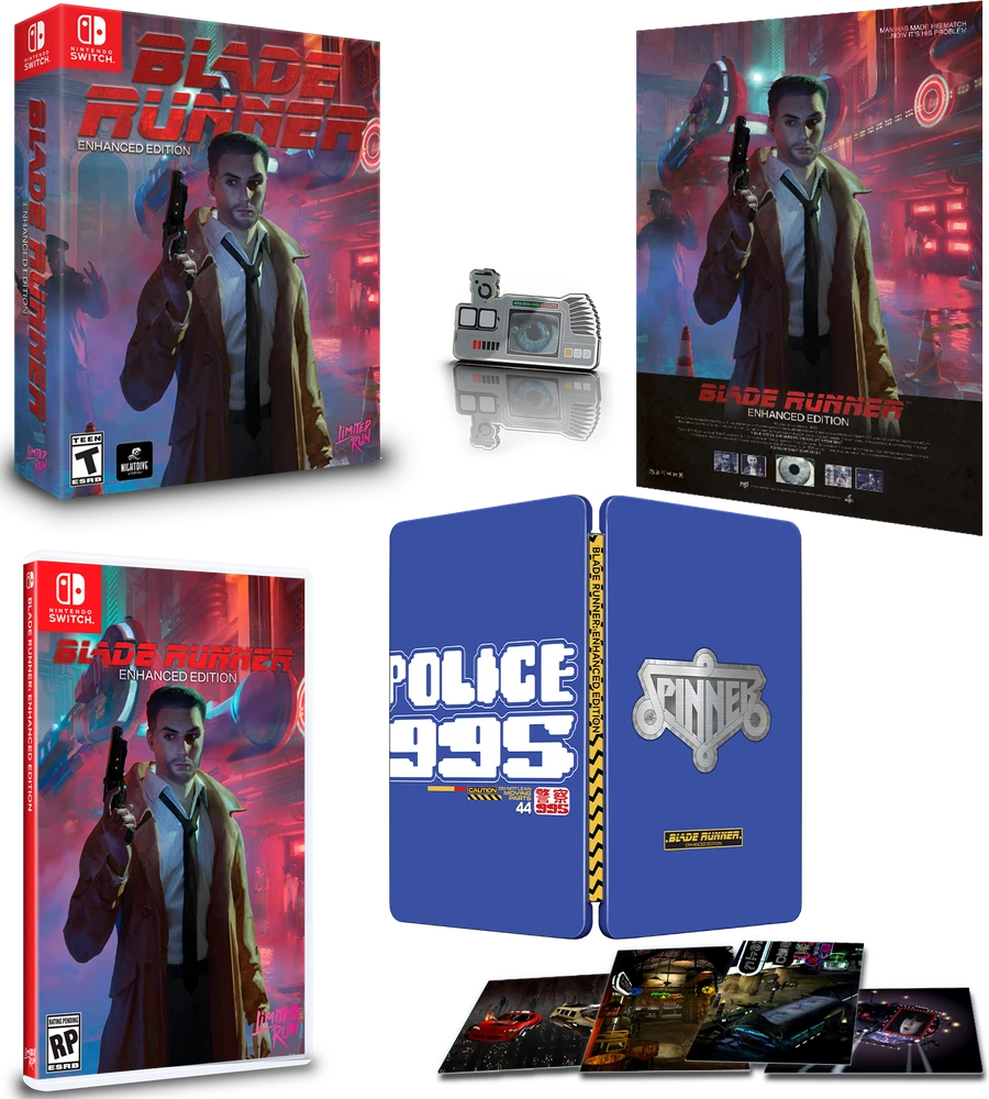 Blade Runner Enhanced Edition - Collectors Edition (Limited Run) - Nintendo Switch