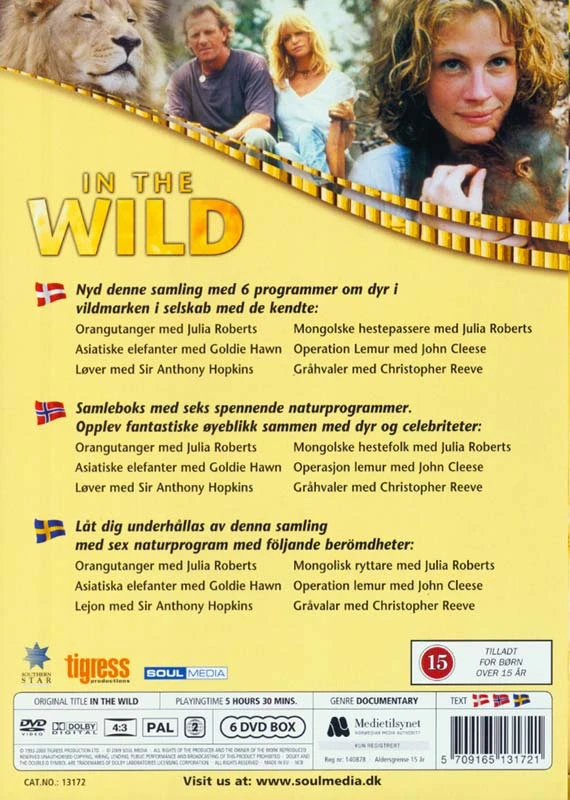 Blank Project Laukinėje gamtoje: 6 DVD rinkinys (6 diskai)