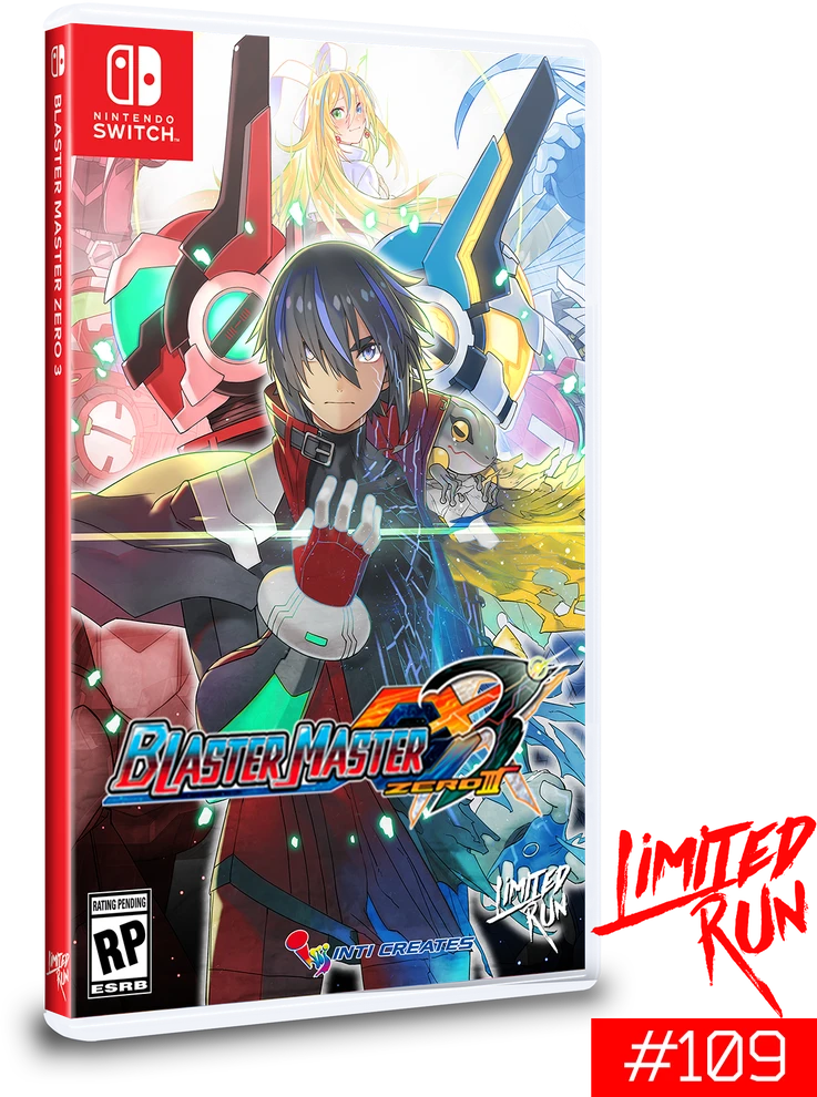 „Blaster Master Zero 3“ (riboto leidimo Nr. 109) – „Nintendo Switch“