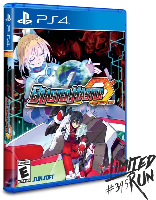 Limited Run „Blaster Master Zero“ – riboto leidimo Nr. 345 – „PlayStation 4“