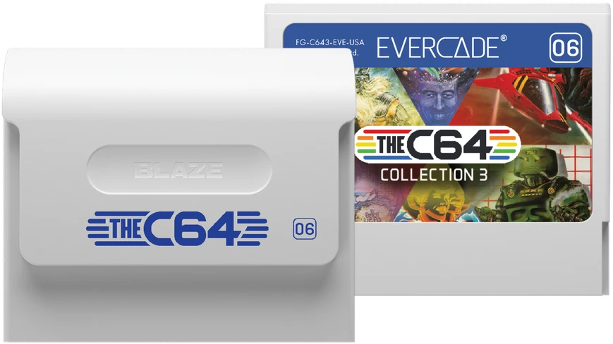 BLAZE Evercade C64 Collection 3 – BLAZE TAB Plus