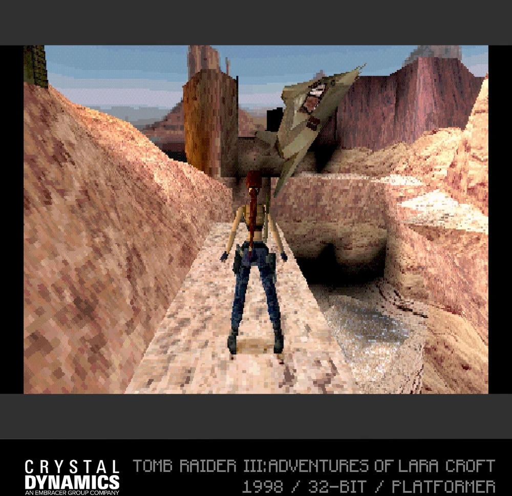 „Blaze Evercade Tomb Raider Giga Cart“ 1 numerio kortelė – „BLAZE TAB Plus“