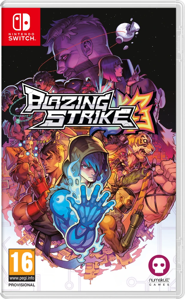 Blazing Liepsnojantis streikas – „Nintendo Switch“.