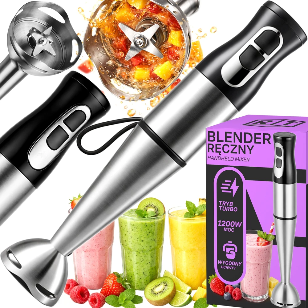 Plakiklis Blender Daugiafunkcinis rankinis maišytuvas PowerMix, 1200W