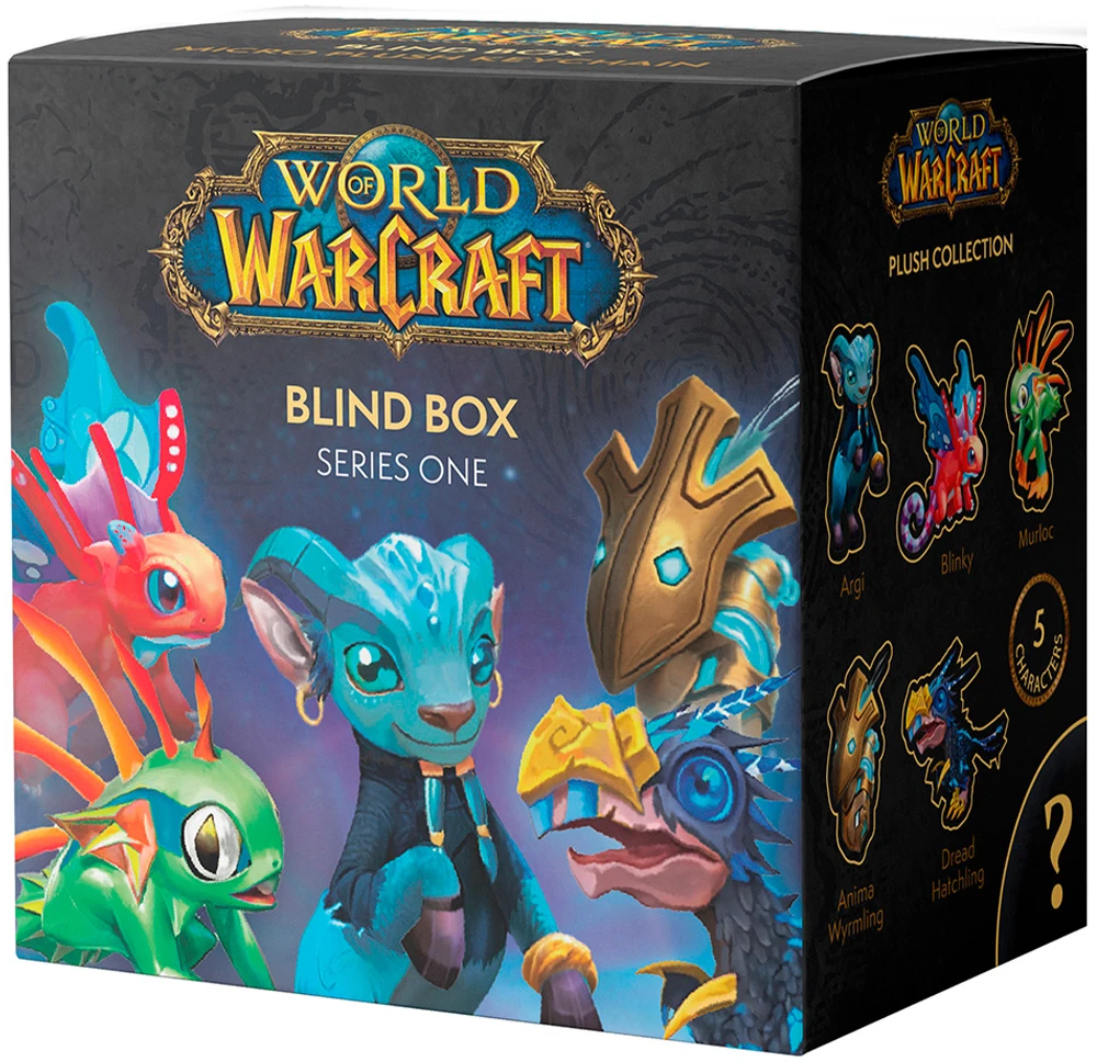 „Blizzard Blind Box“ pliušinių pakabų kolekcija – pirmoji serija, 12,5 cm
