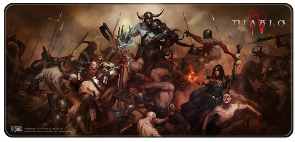 Blizzard Diablo IV Heroes pelės kilimėlis | 900x420x4mm