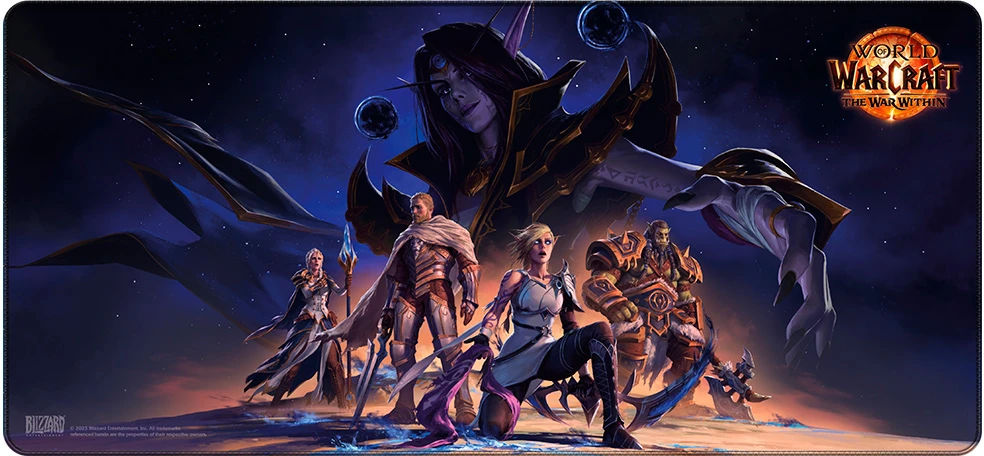 Blizzardworld Of Warcraft „World of WarCraft“ – „The War Within“ pelės kilimėlis