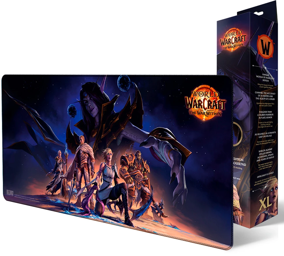 Blizzardworld Of Warcraft „World of WarCraft“ – „The War Within“ pelės kilimėlis