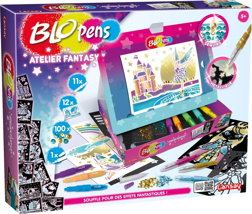 Blo Pens BLOPENS - Blizgučių fantazijos gyvūnų dirbtuvės (40333)