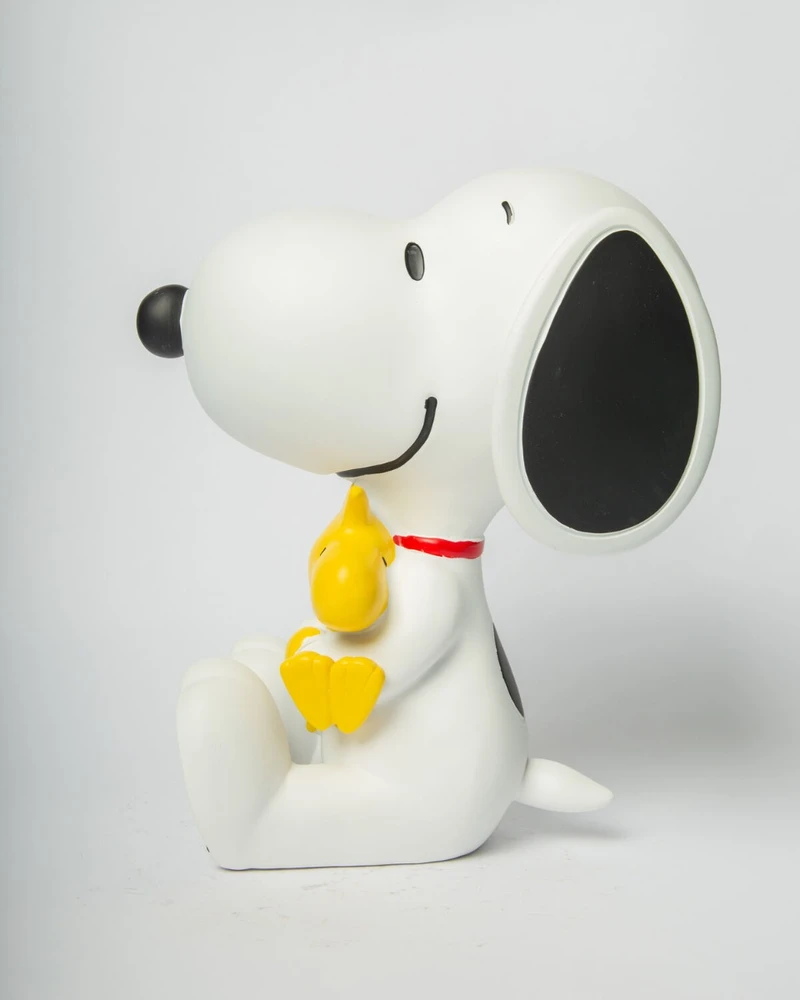 Blogo - Figūrėlė - Snoopy ir Woodstock - Balta - Didelė