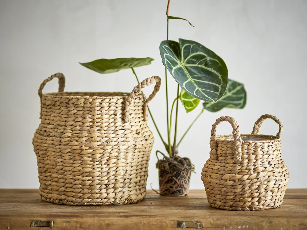 Bloomingville - Bjorn Basket - Gamta