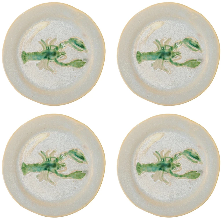 Bloomingville - Hadden Plate - Žalia - 27 cm