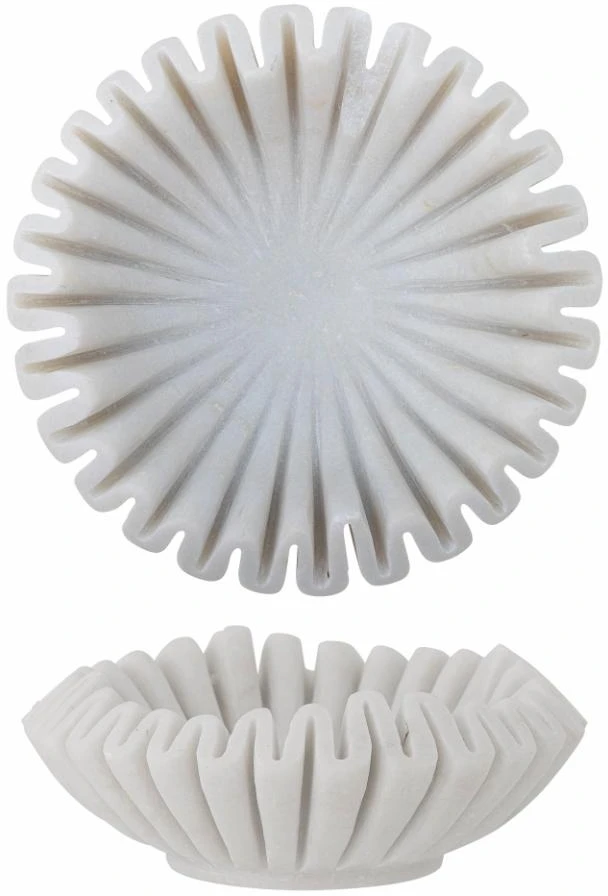 „Bloomingville“ – „Harmonia“ dubuo, 17,5 x 6 cm – baltas marmuras