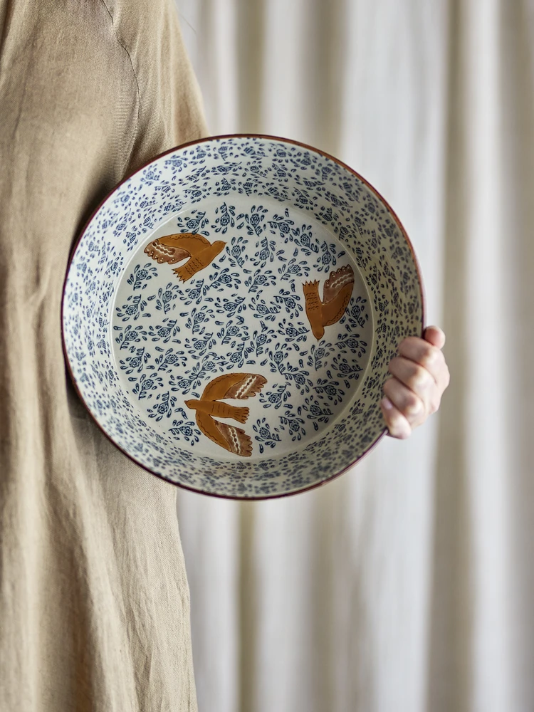 Bloomingville – Hezha Bowl – mėlyna