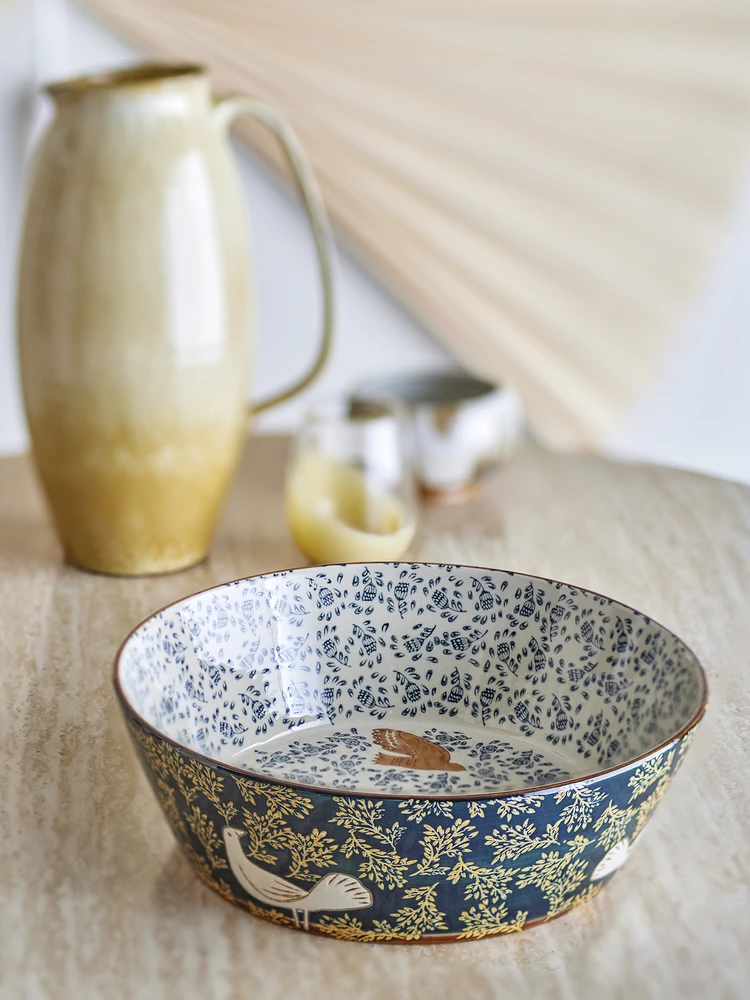 Bloomingville – Hezha Bowl – mėlyna