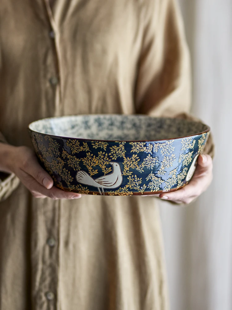 Bloomingville – Hezha Bowl – mėlyna
