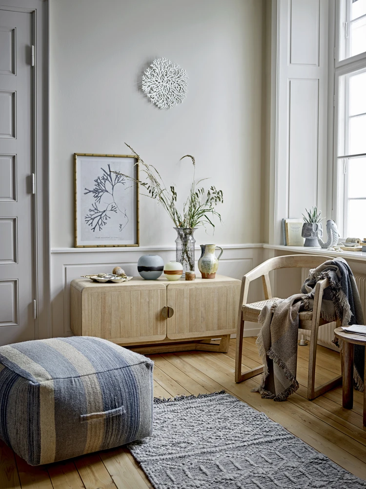 Bloomingville – Hiro Vaza – Mėlyna – Akmens dirbiniai