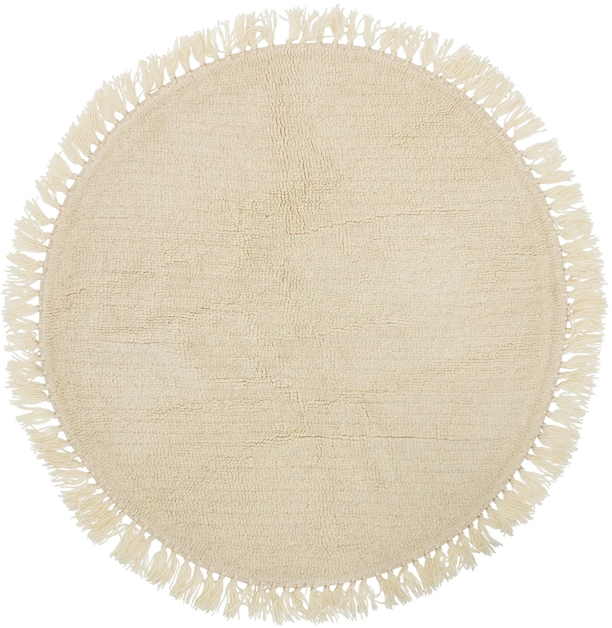 Bloomingville – Lenea vilnos kilimas – D110 cm (32708249)