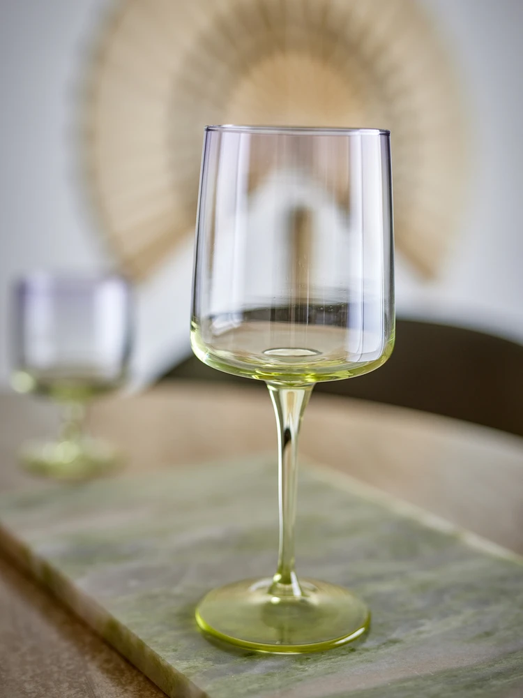 „Bloomingville“ – „Luciana“ vyno taurės – 6 vnt. rinkinys – violetinė
