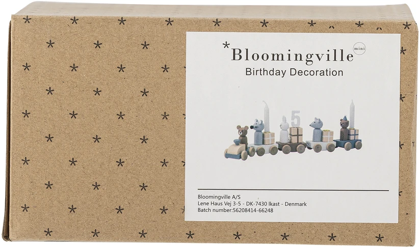 „Bloomingville MINI“ – „Junaid“ gimtadienio dekoracija – ruda