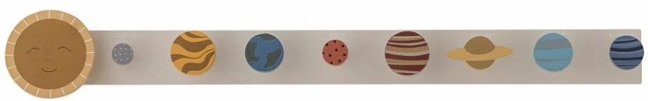 „Bloomingville MINI“ – „Space“ kabykla paltams, ruda, MDF (82062059)