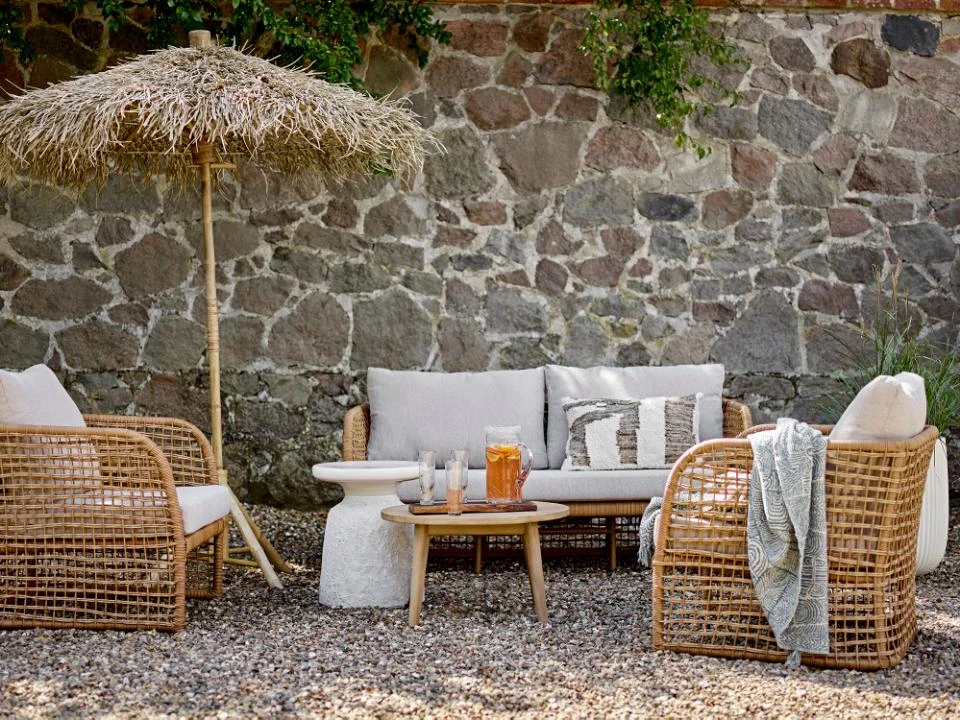 Bloomingville – Sakhi Jug – baltas – stiklas
