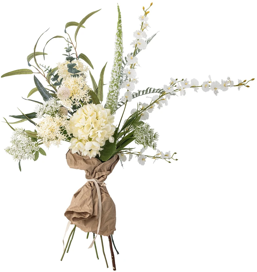 Kwiatydonice Bloomingville – simfoninė puokštė – balta