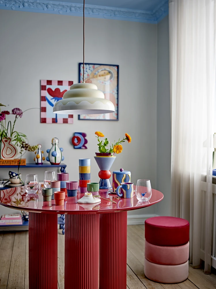 Bloomingville - Trilla vaza - daugiaspalvė - keraminė
