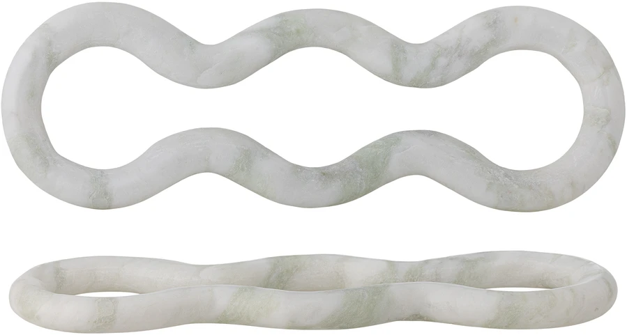 Bloomingville – Vivien Trivet – žalia – marmuras