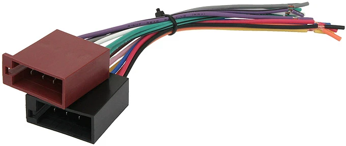 Blow ISO garsiakalbis ir maitinimo lizdas 2x8PIN