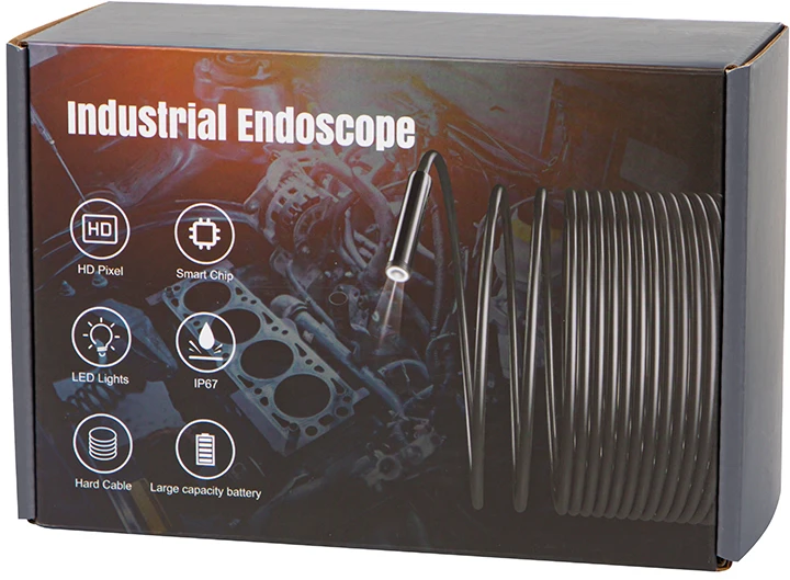 Blow Endoskopinė vieno objektyvo kamera 8 mm 5 m LCD 4.3" V3