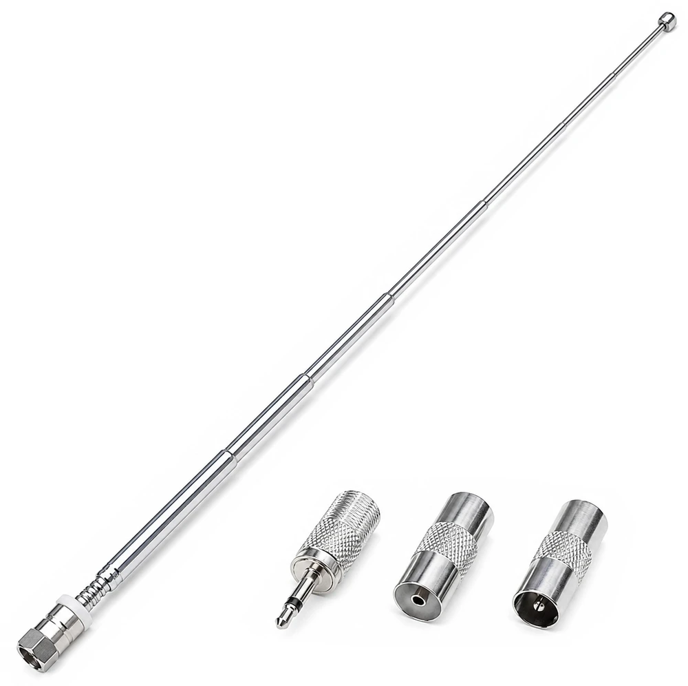Blow 21-087# Vienguba TV antena su F kištuku, 75 cm + 3 adapteriai