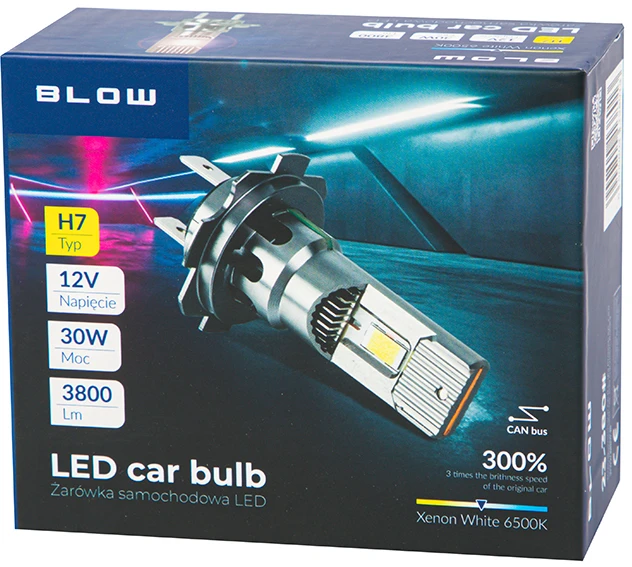 Blow H7 LED automobilio lemputė 12V