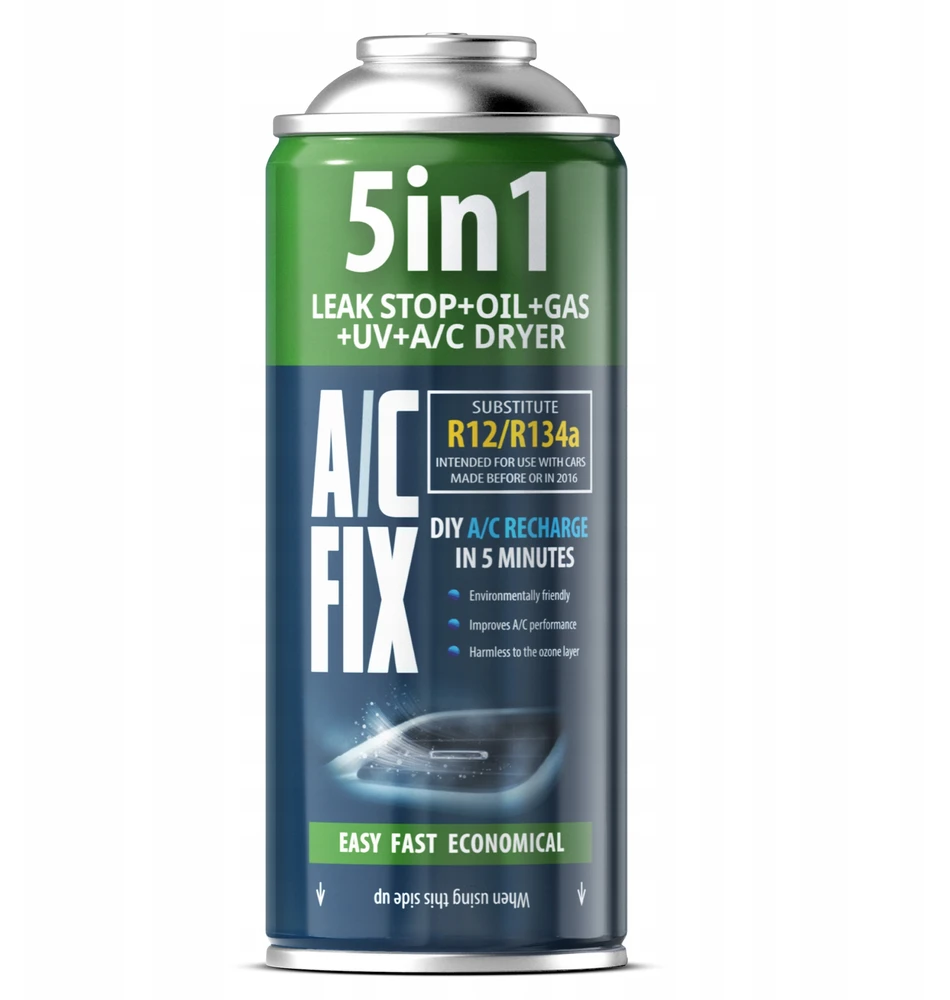 „Blow 52-335#“ dujų šaltnešis oro kondicionieriams 5in1 r12 r134a 235g ac fix 24 vnt. pakuotėje