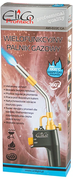 Blow ELICO PROFITECH dujinis degiklis AX1-022CGA
