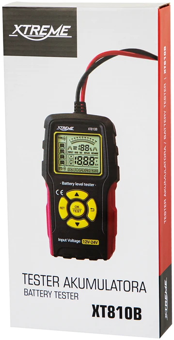 „Blow 58-671#“ 12 V akumuliatoriaus testeris xt810b