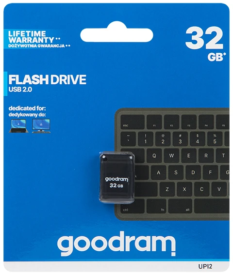 GOODRAM UPI2-0320K0R11 GOODRAM atmintis USB UPI2 32GB USB 2.0 Juodas