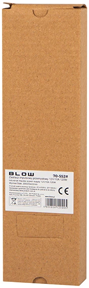 Blow Oem Impulsinis maitinimo šaltinis 12V 10A 120W