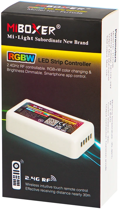 Blow vairo imtuvas LED RGB RF 144W 4 zonų
